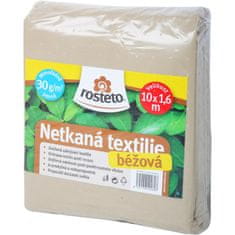 Rosteto Netkaná textilie Rosteto - béžová Neotex 30g 1,6x10m