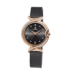 REWARD Elegantní černé hodinky pro ženy RD63075L-C s dárkem zdarma - dokonalý doplněk!