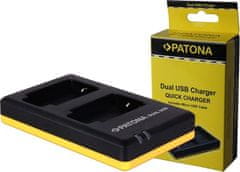 PATONA nabíječka Foto Dual Quick Olympus BLS5 USB