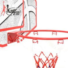shumee 5dílná sada nástěnného basketbalového koše s deskou 66x44,5 cm
