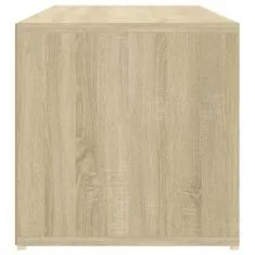 shumee Botníková lavice dub sonoma 105 x 35 x 35 cm dřevotříska
