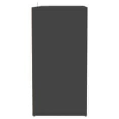 Greatstore Botník šedý 60 x 35 x 70 cm dřevotříska