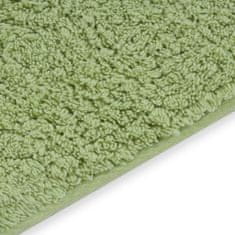 Greatstore Sada koupelnových předložek 2 kusy textilní zelená