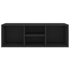 shumee Botníková lavice černá 105 x 35 x 35 cm dřevotříska