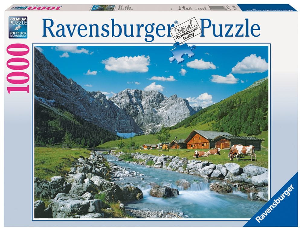Levně Ravensburger Rakouské hory 1000 dílků