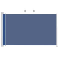 Greatstore Zatahovací boční markýza 200 x 300 cm modrá