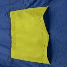 Vidaxl Kempingový stan pro 9 osob modro-žlutý