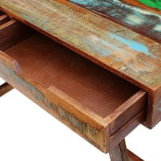 Greatstore Psací stůl masivní recyklované dřevo