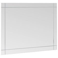 Greatstore Nástěnné zrcadlo 80 x 60 cm sklo