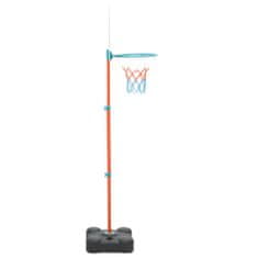 Vidaxl Přenosná basketbalová hrací sada nastavitelná 109–141 cm