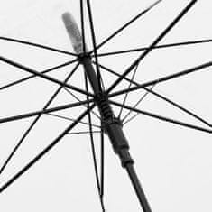 Vidaxl Deštník průhledný 100 cm