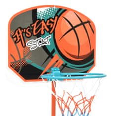 Greatstore Přenosná basketbalová hrací sada nastavitelná 109–141 cm