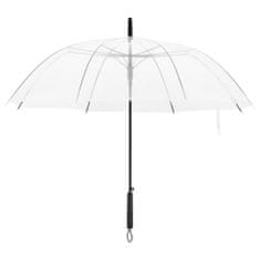 Greatstore Deštník průhledný 100 cm