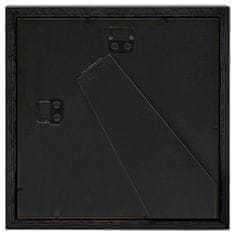 Greatstore 3D fotorámečky 3 ks černé 28 x 28 cm pro obraz 20 x 20 cm