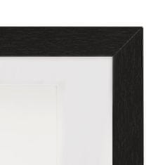 Greatstore 3D fotorámečky 3 ks černé 18 x 35 cm pro obraz 3x (10 x 15) cm