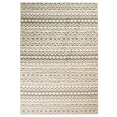 Greatstore Moderní koberec s tradičním vzorem 80 x 150 cm béžovo-šedý