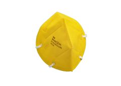 žlutý respirátor FFP2 (vyrobeno v EU) 10 ks