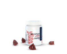 Herbonia Konopné pastilky s Red Berries, 200 mg CBD+CBDa, 40 ks
