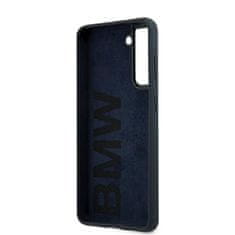 Bmw BMHCS21MSILNA hard silikonové pouzdro Samsung Galaxy S21 PLUS 5G navy blue Silicone Signature