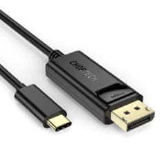 Choetech kabel USB-C / DisplayPort 4K 1.8m, černý