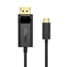 Choetech kabel USB-C / DisplayPort 4K 1.8m, černý