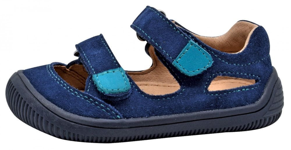 Protetika dětské barefoot sandály Meryl tyrkys tmavě modrá 34 - zánovní