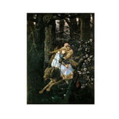 INFRADŮM Sálavý topný panel s potiskem "Vasněcov: Ivan Carevič jedoucí na šedém vlku" 80x60cm, 500w