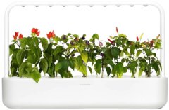Click and Grow chytrý květináč pro pěstování bylinek, zeleniny, květin a stromů - Smart Garden 9, bílá