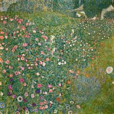 INFRADŮM Sálavý topný panel s potiskem "Gustav Klimt Italská zahrada" 80x60cm, 500w