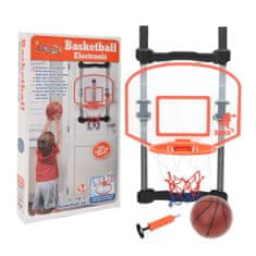 Greatstore Dětská basketbalová hrací sada na dveře nastavitelné