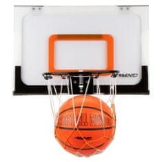 shumee Avento Mini basketbalová sada, 45x30x3 cm, průhledná