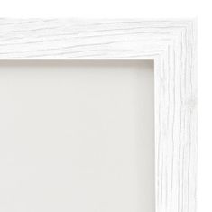 Greatstore Dvoudílný rámeček na fotografie, bílý, 2 x (10x15 cm)