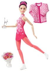 Mattel Barbie Zimní sporty panenka Krasobruslařka HCN30