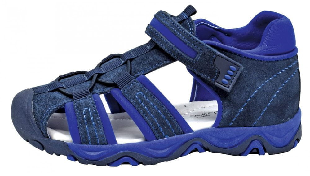 Protetika chlapecké kožené sandály Ralf marine tmavě modrá 29 - rozbaleno