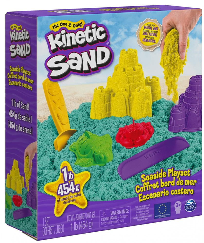 Kinetic Sand Mořská hrací sada