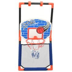 Greatstore Dětská multifunkční basketbalová hrací sada na zem i na dveře