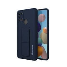 WOZINSKY Wozinsky pouzdro Kickstand pro Samsung Galaxy A21s - Tmavě Modrá KP12005