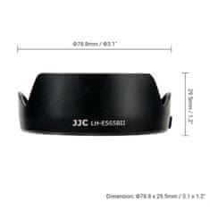 JJC Canon ES-65BII sluneční clona LH-ES65B Black