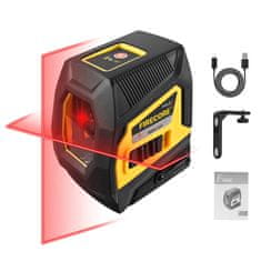 Firecore F113-XR červený, samonivelační křížový laser