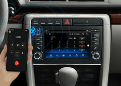 Junsun Autorádio do AUDI A4 Rádio pro Audi A4 B7 B6 S4 RS4 SEAT Exeo GPS navigace, mapy, Bluetooth, Handsfree, 2x USB, Mikrofon (vestavěný), MIRROR LINK 