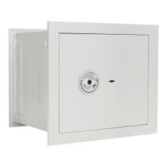Rottner Stone SE 45 Premium stěnový trezor bílý | Trezorový zámek na klíč | 49 x 43 x 38.5 cm