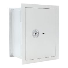 Rottner Stone SE 65 Premium stěnový trezor bílý | Trezorový zámek na klíč | 49 x 63 x 38.5 cm