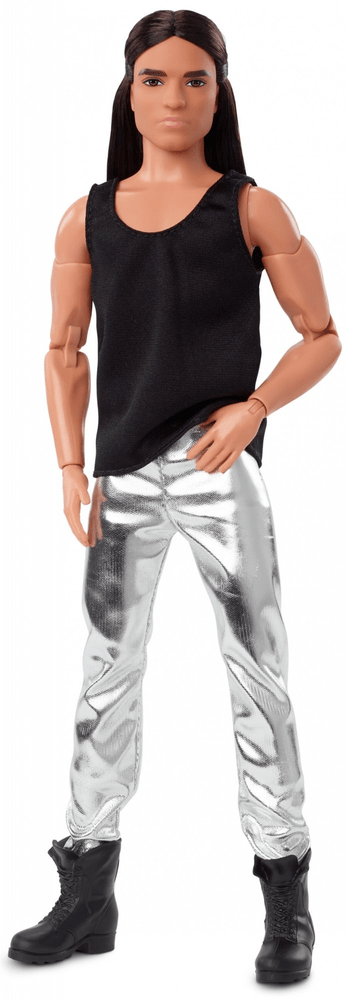 Mattel Barbie Basic Ken s dlouhými vlasy HCB79