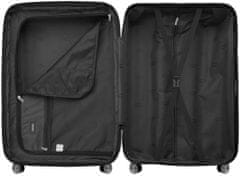 AVANCEA® Cestovní kufr DE828 bílý L 76x51x30 cm