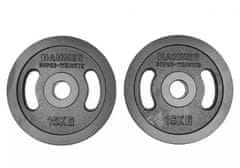 Hammer Olympijský kotouč HAMMER 2x15,0 kg