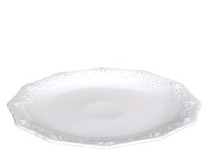 Chic Antique Porcelánový jídelní talíř bílý Provence 27 cm