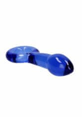 Shots Toys Shots Chrystalino Plugger blue skleněný anální kolík
