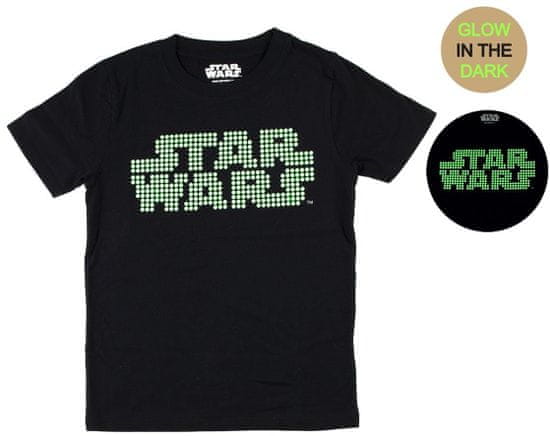 Disney chlapecké tričko svítící ve tmě Star Wars 2200007006