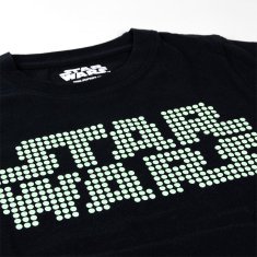 chlapecké tričko svítící ve tmě Star Wars 2200007006 140 tmavě šedá