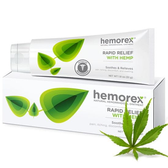 Hemorex Hemorex Cannabis přírodní mast na hemoroidy 51g